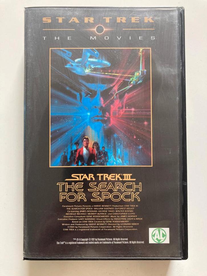 STAR TREK 3 THE SEARCH FOR SPOCK (VHS), CD & DVD, VHS | Film