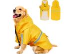 Dutchwide - Hondenjas - Regenjas Hond - Geel -Maat 5XL, Verzenden, Nieuw