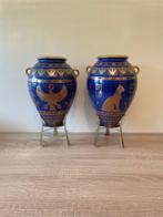Franklin mint - Roushdy Iskander Garas - Vaas (2) - 24 kt, Antiek en Kunst