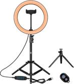 2dekans | Studio ME - Ringlamp Zwarte XL - 26cm/ 10 inch -, Ophalen of Verzenden, Nieuw