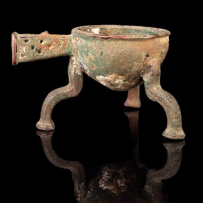 Seljuk Zeldzame bronzen wierookbrander (Zonder Minimumprijs), Antiek en Kunst, Antiek | Overige Antiek