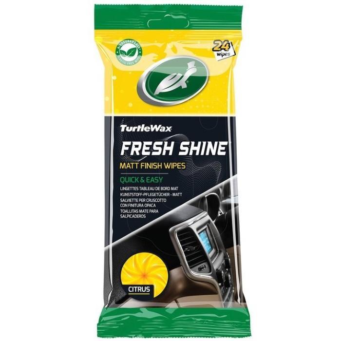 Turtle Wax Fresh Shine Matt Finish Wipes 24 stuks, Auto diversen, Onderhoudsmiddelen, Verzenden