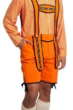 Lederhose Johann Oranje Kort, Hobby en Vrije tijd, Feestartikelen, Verzenden, Nieuw