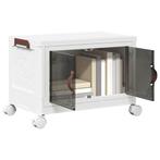 vidaXL Opbergbox stapelbaar met wielen 28 L 48,5x29,5x33 cm, Verzenden, Nieuw