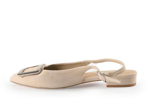 Linea Zeta Slingbacks in maat 38 Beige | 5% extra korting, Kleding | Dames, Schoenen, Beige, Gedragen, Verzenden