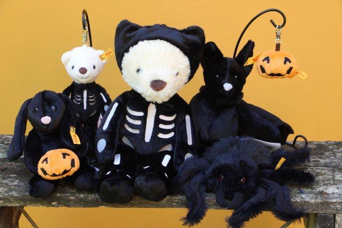 Steiff: Mr Bones en Halloween, pluche. - Teddybeer - 2020+ -, Antiek en Kunst, Antiek | Speelgoed