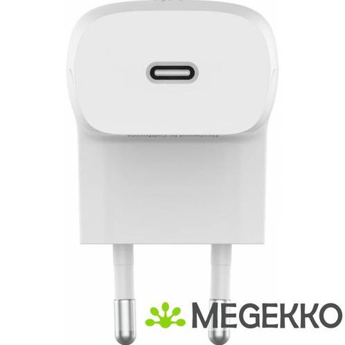 Belkin 20W USB-C PD PPS WALL CHARGER WHITE Wit Binnen, Computers en Software, Pc- en Netwerkkabels, Nieuw, Verzenden