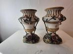 Vaas - Aardewerk - paar potpourri-schaaltjes