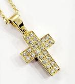 Ketting met hanger - 18 karaat Geel goud - 0.84ct. tw., Handtassen en Accessoires, Antieke sieraden
