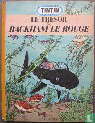 Kuifje - Le trésor de Rackham le Rouge - 1952, Livres, BD, Envoi