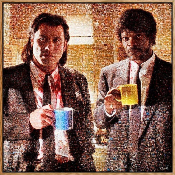 NicDA - PULP FICTION . Gourmet Sh¡t . XL 1m² No reserve, Antiek en Kunst, Kunst | Designobjecten