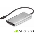 StarTech.com Thunderbolt 3 naar 2x HDMI adapter 4K 60Hz Mac, Computers en Software, Verzenden, Nieuw