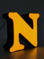 Lamp - Metaal - Letter N, Antiek en Kunst