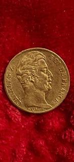 France. Charles X. 20 Francs 1828-W, Lille