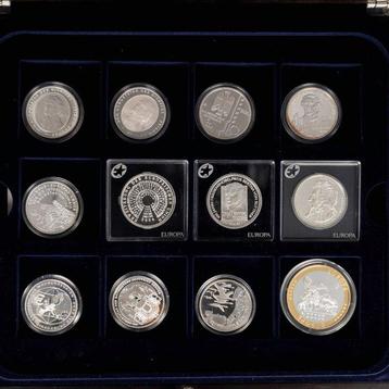Europa. 5 Euro / 10 Euro / 20 Euro 2002/2006 Zilveren Euro, Postzegels en Munten, Munten | Europa | Euromunten