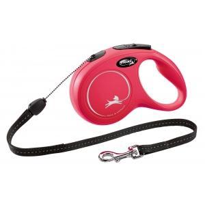 Laisse-corde flexi classic s, 8 m, max. 12kg rouge, Animaux & Accessoires, Accessoires pour chiens