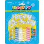 Taarttopper Happy Birthday Set 20cm 13 delig, Verzenden, Nieuw