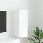 vidaXL TV Wandkast Wandgemonteerd Wit 30 x 31 x 80 cm, Huis en Inrichting, Kasten |Televisiemeubels, Verzenden, Nieuw