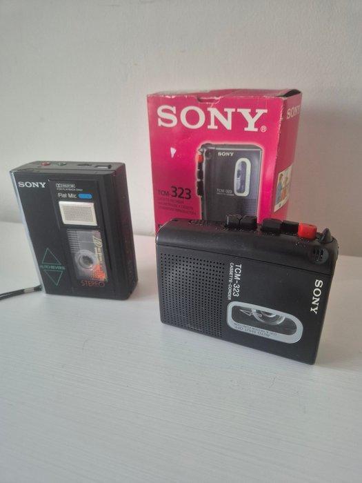 Sony - TCM-323 + TCS470 Draagbare cassettespeler - Diverse, Audio, Tv en Foto, Radio's