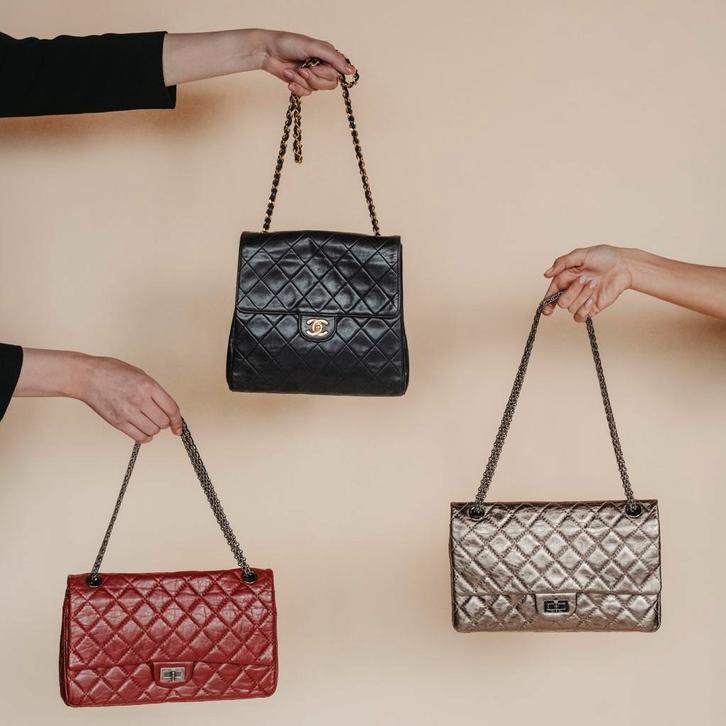 authentieke pre-owned designer tassen I Purse Curse, Handtassen en Accessoires, Tassen | Damestassen, Handtas, Gebruikt, Ophalen of Verzenden