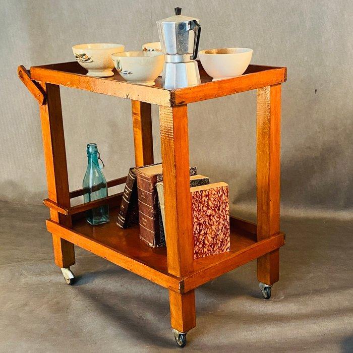 Serveerwagen - Hout, Antiek en Kunst, Kunst | Designobjecten