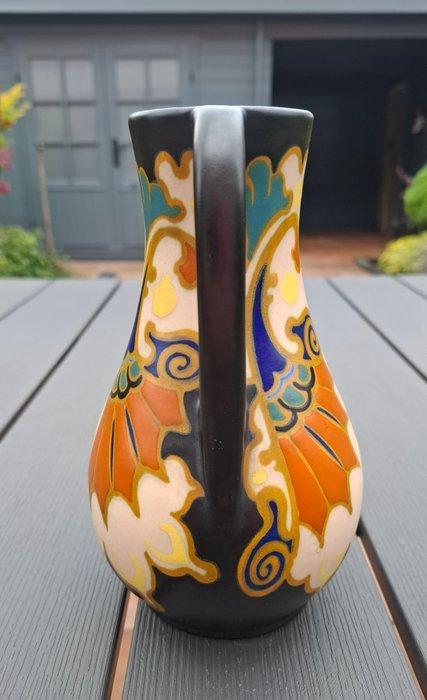 Regina Kunstaardewerkfabriek - Steef Boers - Vaas - 525/, Antiek en Kunst, Antiek | Glaswerk en Kristal