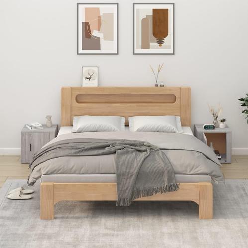 vidaXL Nachtkastjes 2 st 50x39x47 cm grijs sonoma, Huis en Inrichting, Kasten | Overige, Nieuw, Verzenden