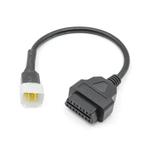 Delphi 6 Pins OBD - 16 Pins OBD2 Verloopkabel Motorfiets, Verzenden, Nieuw