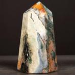 Gepolijste mosagaatpunt – Madagaskar - Hoogte: 150 mm -