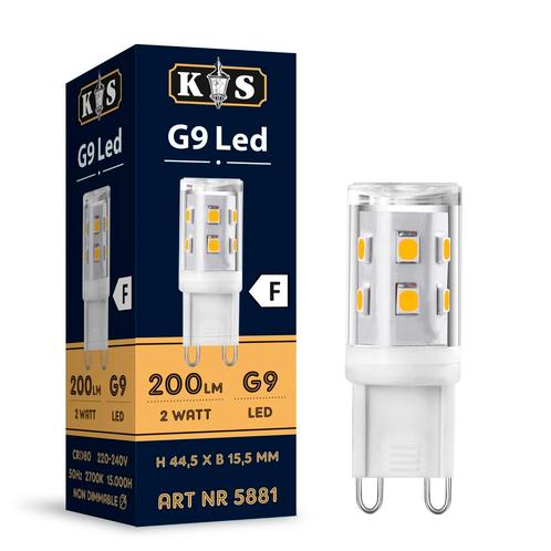 Lichtbronnen KS G9 LED 2W Lichtbronnen, Maison & Meubles, Lampes | Lampes en vrac, Envoi