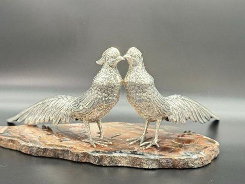 Figure - Figura en plata 915 (2) - Argent 915, Antiek en Kunst, Antiek | Zilver en Goud