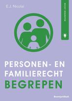 Personen- en Familierecht begrepen / Recht begrepen, Boeken, Verzenden, Gelezen, E.J. Nicolai