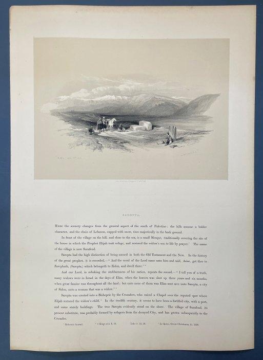 Liban - Sarafand (Sarepta); David Roberts- Louis Haghe -, Boeken, Atlassen en Landkaarten