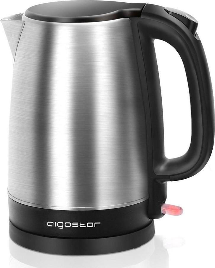 Waterkoker - RVS - Elektrisch - 1.7L - 2200W - Zwart •, Computers en Software, Overige Computers en Software, Verzenden