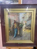 Giovanni Panza (1894-1989) - Il vagabondo, Antiek en Kunst, Kunst | Schilderijen | Klassiek