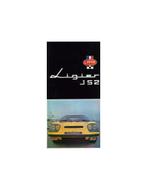 1974 LIGIER JS2 BROCHURE FRANS, Nieuw