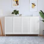 vidaXL Kastdeuren met lamellen 4 st 99,3x49,4 cm grenenhout, Doe-het-zelf en Bouw, Verzenden, Nieuw