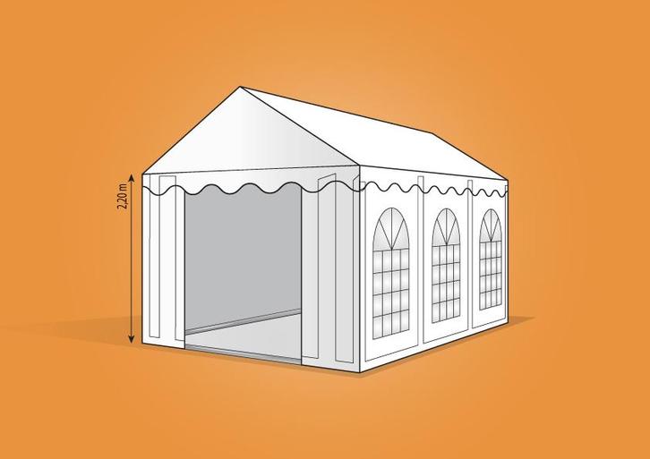 Ambisphere | 6x6m XXL | 2,20m WIT TRANSPARANT, Tuin en Terras, Partytenten, Partytent, Nieuw