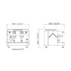 Espressomachine | DIADEMA OLD FASHIONED | RVS | Automatisch, Zakelijke goederen, Verzenden, Nieuw in verpakking