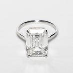 Zonder minimumprijs - Verlovingsring - 14 karaat Witgoud -