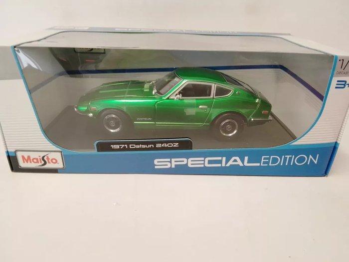 Maisto 1:18 - Modelauto - Datsun 240Z 1971, Hobby en Vrije tijd, Modelauto's | 1:5 tot 1:12