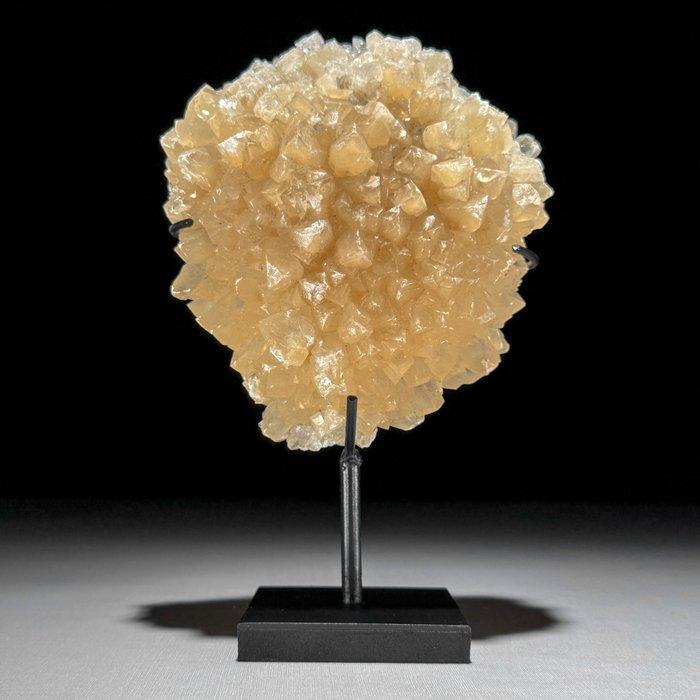 Geen minimumprijs - Paar prachtige Cube Calcite en Quartz, Antiquités & Art, Art | Objets design