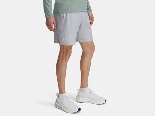 Under Armour Launch 7 Shorts-Gry 012 - Maat SM, Kleding | Heren, Broeken en Pantalons, Grijs, Nieuw, Maat 46 (S) of kleiner, Ophalen of Verzenden
