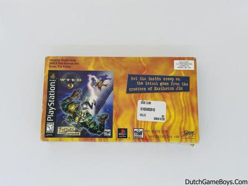VHS - Playstation 1 - Wild 9 - Promo - New & Sealed, Collections, Marques & Objets publicitaires, Envoi