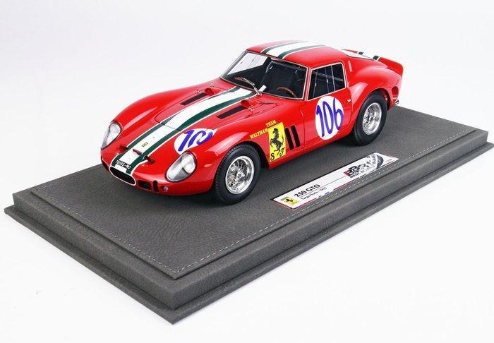 BBR 1:18 - Model sportwagen - Ferrari 250 GTO Team Waltham, Hobby en Vrije tijd, Modelauto's | 1:5 tot 1:12