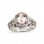 Zonder minimumprijs - Ring Zilver - Diamanten