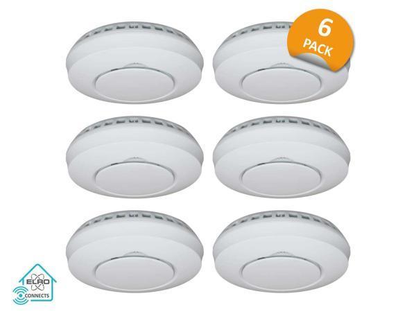 Veiling - Elro 6-pack rookmelders FZ500261R, Doe-het-zelf en Bouw, Alarmsystemen