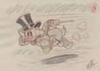 Millet - 1 Pencil drawing - Uncle Scrooge - corriendo - 2024, Nieuw