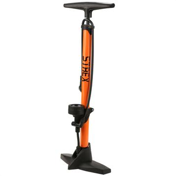 Strex Fietspomp - Drukmeter - 11 Bar – Bal pomp - Oranje beschikbaar voor biedingen
