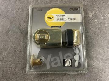 Veiling - 5x Yale - Rim Lock - oplegslot messing beschikbaar voor biedingen